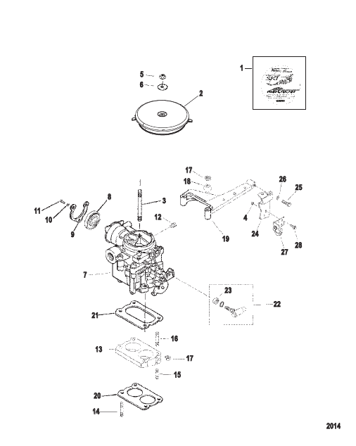 Carburator and Throttle Linkage