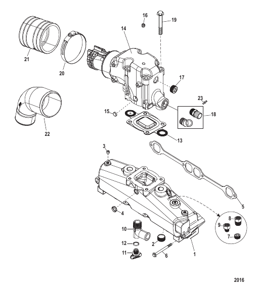 Exhaust Manifold and Elbow