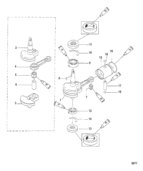 CRANKSHAFT/PISTON