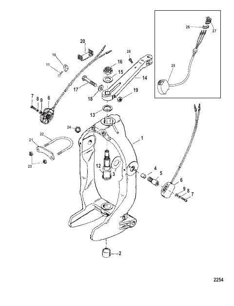 Gimbal Ring And Steering Lever