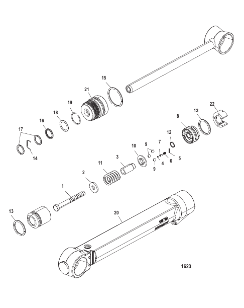 Power Trim Cylinder Repair Kits
