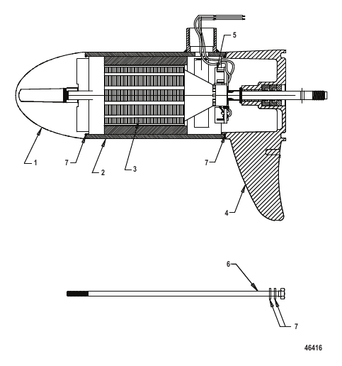 Lower Unit Assembly (FW45 - Variable)(8M0099938)