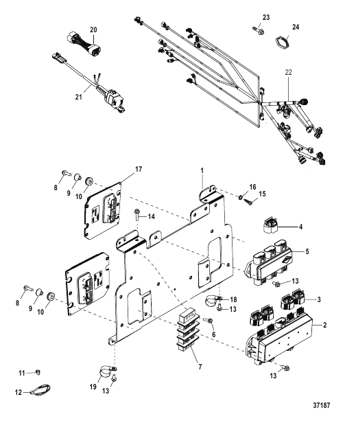 Panel Assembly, Axius Design II (Bracket 13.44 x 17 in.)