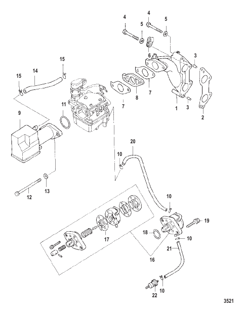 Intake Manifold and Fuel Pump