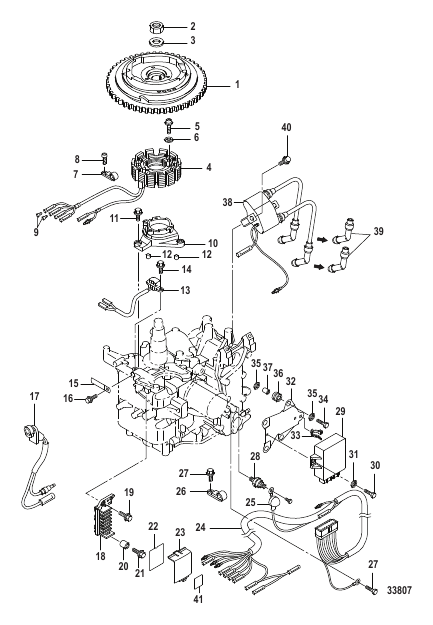 Flywheel/Ignition Coil