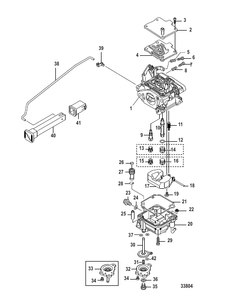 Carburetor 0R686020 and Below
