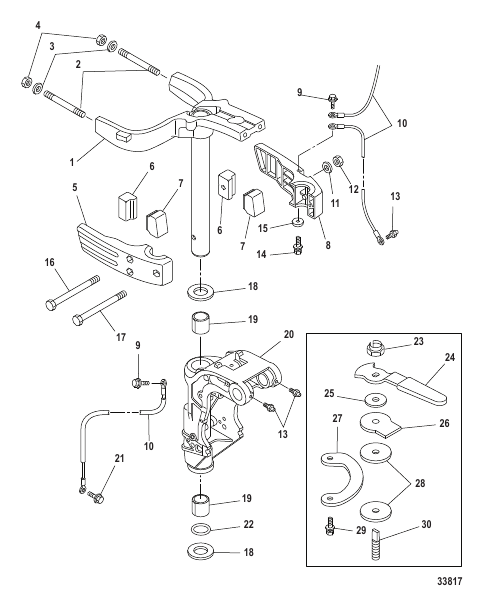 Steering Arm/Swivel Bracket