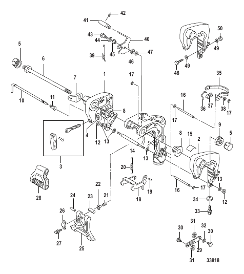 Clamp Brackets Manual Tilt
