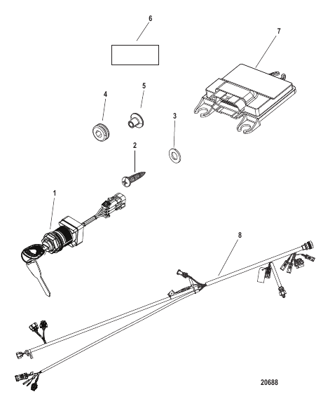 Command Module Kit Console Mount-DTS (Single)