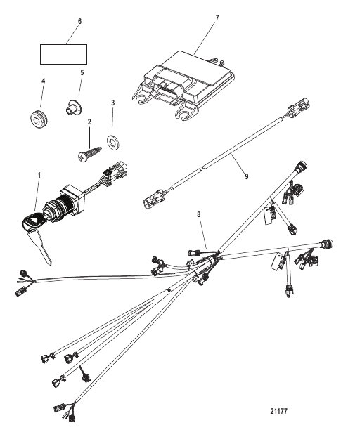 Command Module Kit Console Mount-DTS (Dual)