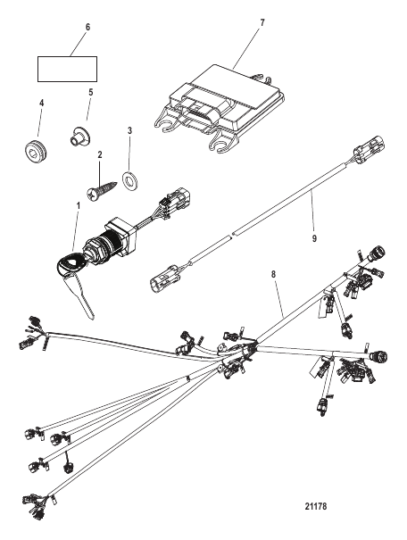 Command Module Kit Console Mount-DTS (Dual)
