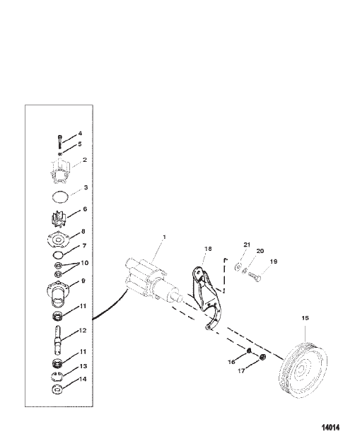 Sea Water Pump Assembly