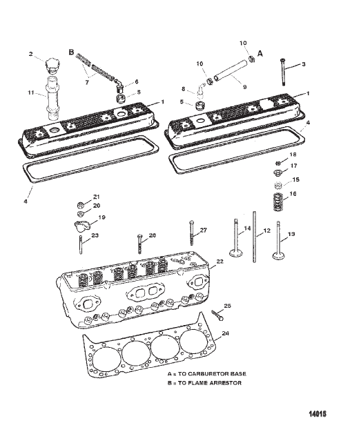 Cylinder Head And Rocker Cover