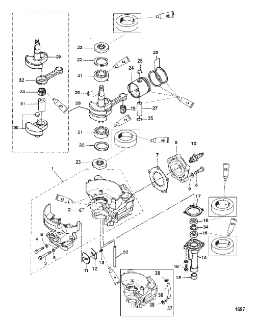 Cylinder Block/Crankshaft/Piston
