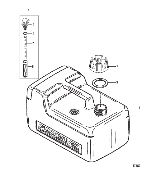 Fuel Tank Assembly (3.2 Gallon) (859060 Series)