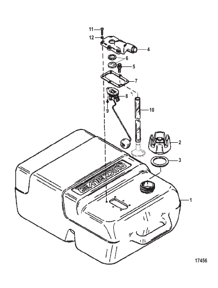 Fuel Tank Assembly (6.6 Gallon) (812410 Series)