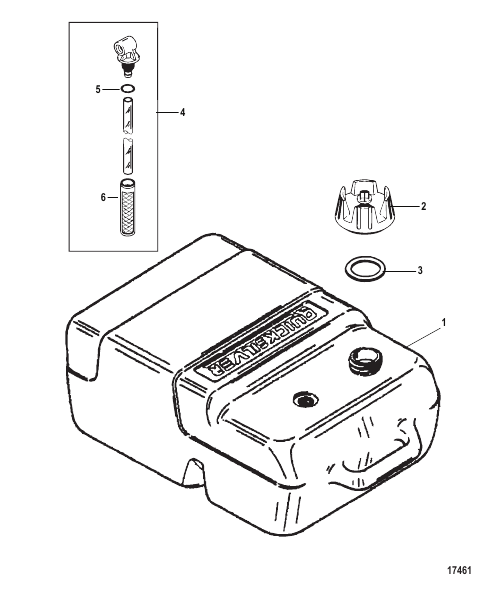 Fuel Tank Assembly (6.6 Gallon) (859062 Series)
