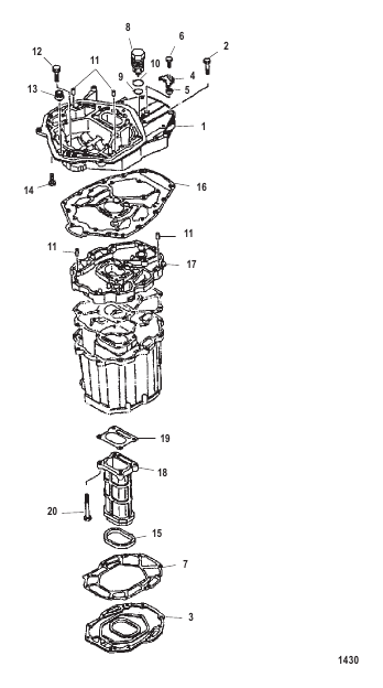 Exhaust Manifold and Exhaust Plate