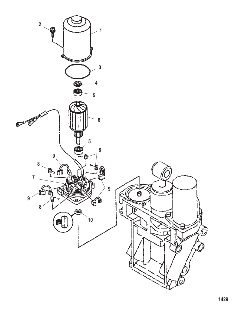 Power Trim Motor