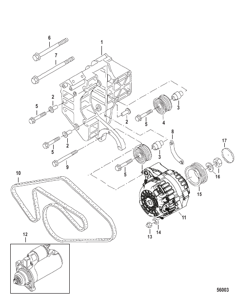 Alternator Connecting and Mounting