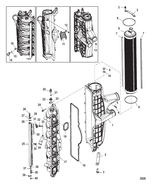 Charge Cooler/Intake Manfifold