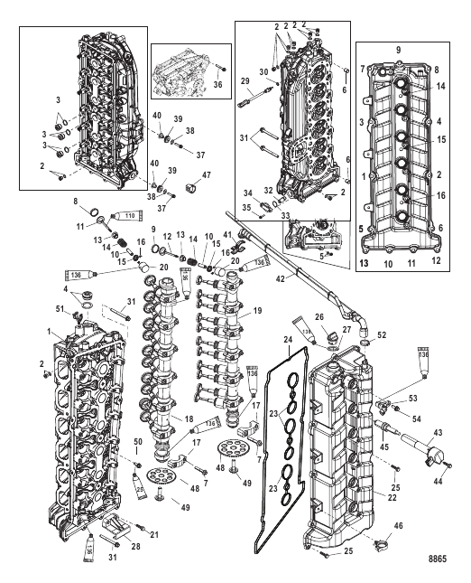 Cylinder Head and Camshaft