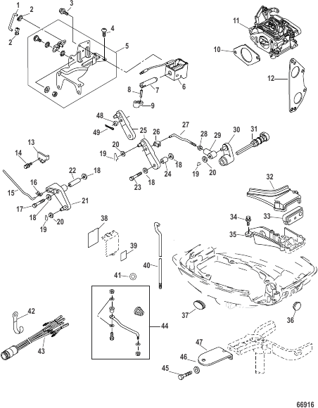 Remote Control Conversion Kit 15-20 HP