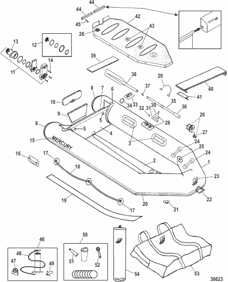 Mercury Air Deck Model (285 Limited - White)