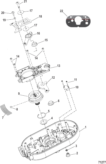 Housing Assembly 14 Pin Side Mount RC
