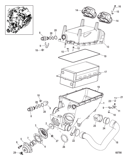 Intercooler Assembly 1350