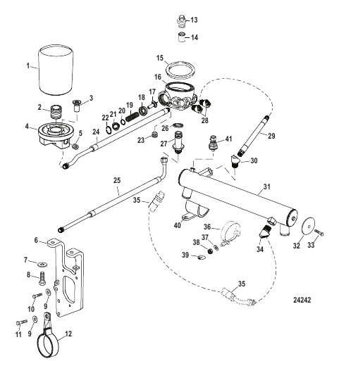 Oil Cooler And Oil Filter (Engine)