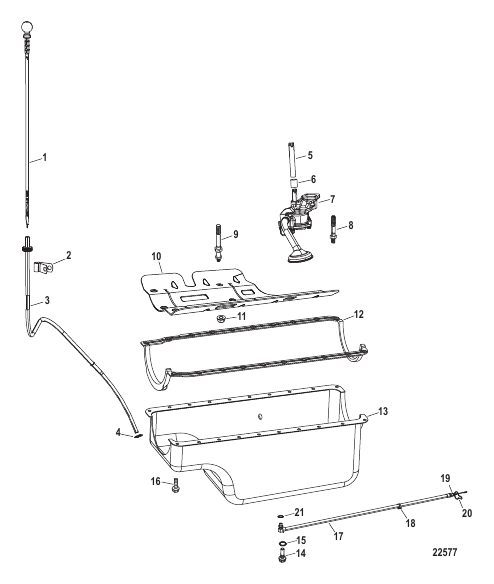 Oil Pan And Oil Pump