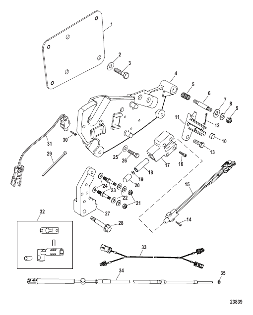 Shift Plate Components (NXT1)