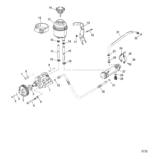 Power-Assisted Steering Components (849906A15)