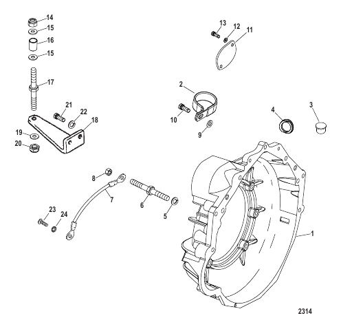 Flywheel Housing (Transmission)