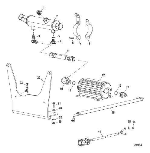 Fuel Pump And Fuel Cooler