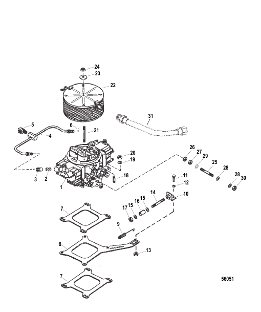 Carburetor and Linkage