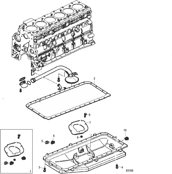 Cylinder Block Pan Gasket