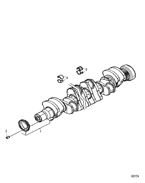 Cylinder Block Crankshaft and Main Bearings