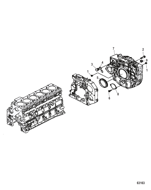 Cylinder Block Flywheel Housing