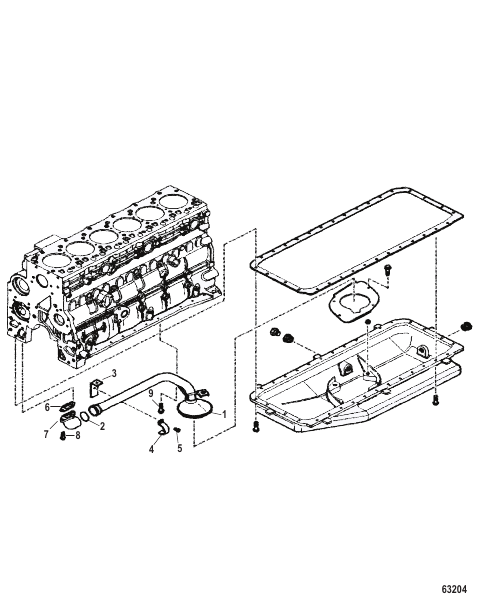 Oil Pan and Pickup