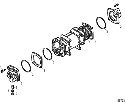 Oil Cooler (8M0138989) Components