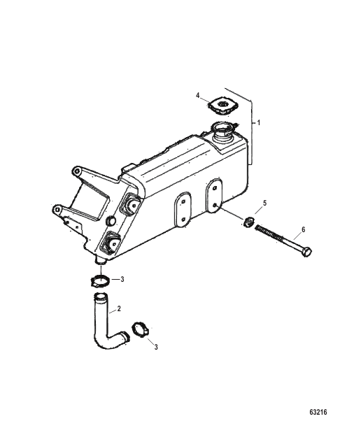 Cooling System Coolant Tank