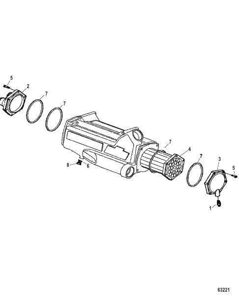Fresh Water Heat Exchanger Components