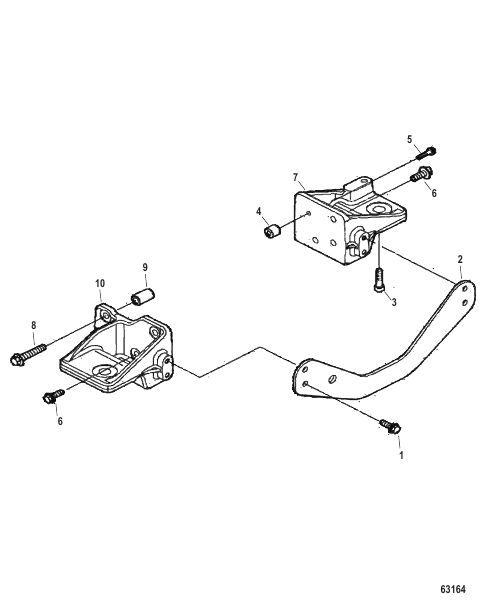 Engine Mount Brackets, Front