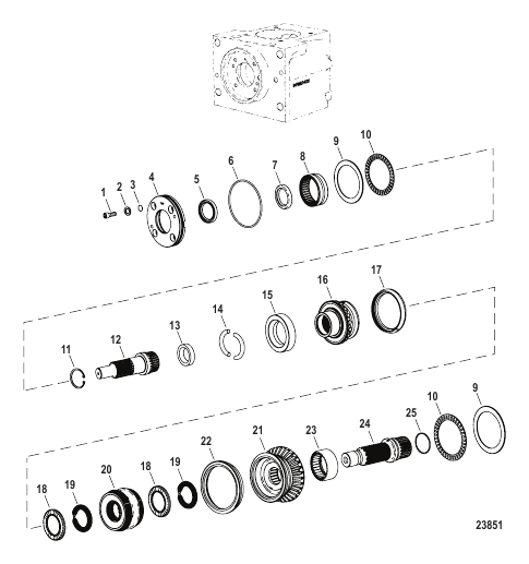 Transmission (Shaft And Gears)(NXT1)