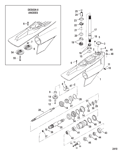 GEAR HOUSING (BRAVO THREE)