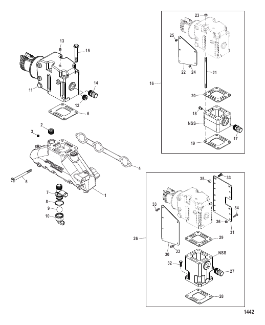 Exhaust Manifold And Elbow