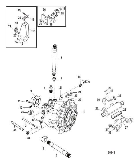 Transmission And Related Parts (Borg-Warner 71C/ 72C)