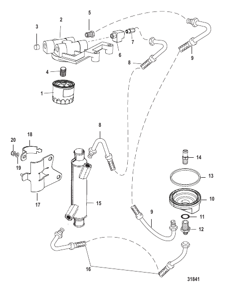 Remote Oil Filter